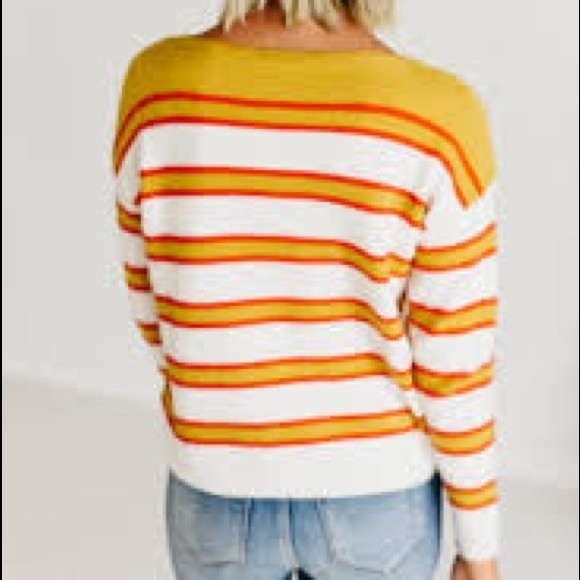 Lumiere Striped Sweater size Small - Picture 6 of 14